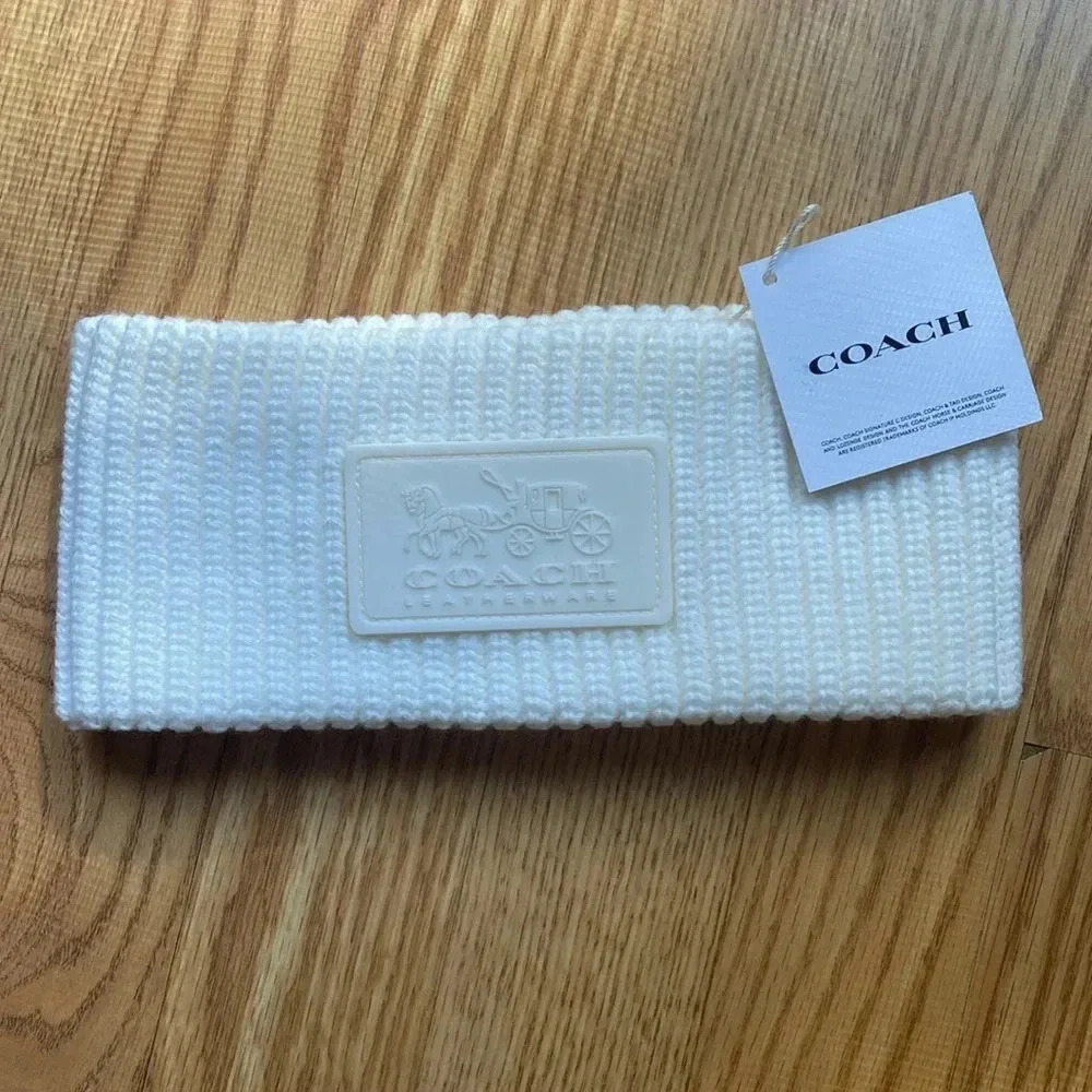 SOLD Coach Winter Headband - Picture 1 of 5